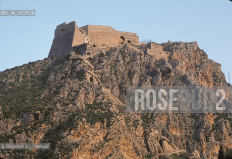 ( GRECIA  ) NAUPLIA : FORTEZZA VENEZIANA DI NAUPLIA PALAMEDE  - © 1990 Graziano Arici/Rosebud2 / GEO / PELOPPONESO / ARGOLIDE