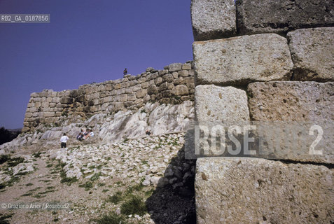 ( GRECIA  ) MICENE : ACROPOLI  - © 1990 Graziano Arici/Rosebud2 / GEO / PELOPPONESO / ARGOLIDE
