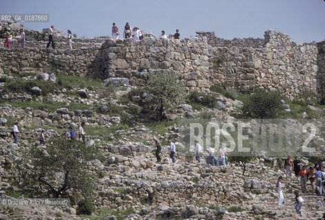 ( GRECIA  ) MICENE : ACROPOLI  - © 1990 Graziano Arici/Rosebud2 / GEO / PELOPPONESO / ARGOLIDE