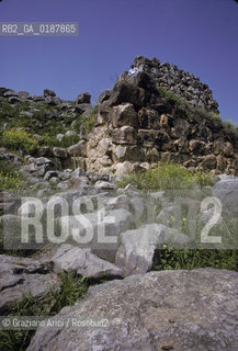 ( GRECIA  ) TIRINTO : ACROPOLI  - © 1990 Graziano Arici/Rosebud2 / GEO / PELOPPONESO / ARGOLIDE / MURA CICLOPICHE