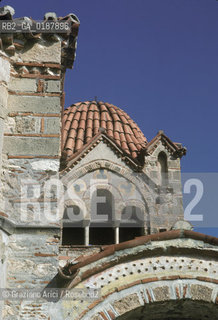 ( GRECIA  ) MYSTRA : MONASTERI BIZANTINI  - © 1990 Graziano Arici/Rosebud2 / GEO / PELOPPONESO / LACONIA