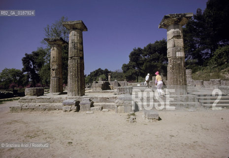 ( GRECIA  ) OLIMPIA : ROVINE  - © 1990 Graziano Arici/Rosebud2 / GEO / PELOPPONESO / ELIDE