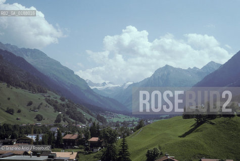 ( PRINCIPATO DEL LIECHTENSTEIN  ) VADUZ : LA VALLATA  © 2002 Graziano Arici/Rosebud2 / GEO