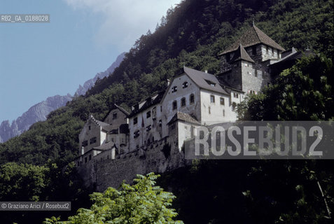 ( PRINCIPATO DEL LIECHTENSTEIN  ) VADUZ : IL CASTELLO  © 2002 Graziano Arici/Rosebud2 / GEO