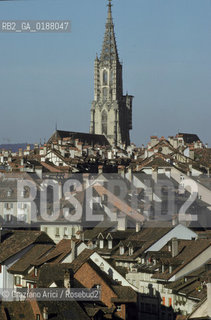 ( SVIZZERA CONFEDERAZIONE ELVETICA  ) BERNA : PANORAMA © 1995 Graziano Arici/Rosebud2 / GEO