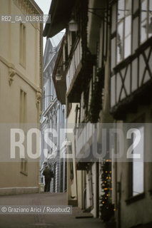 ( SVIZZERA CONFEDERAZIONE ELVETICA  ) BASILEA :  CASE DEL CENTRO STORICO   © 1995 Graziano Arici/Rosebud2 / GEO