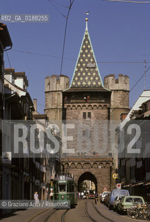 ( SVIZZERA CONFEDERAZIONE ELVETICA  ) BASILEA :  LA SPALENTOR  © 1995 Graziano Arici/Rosebud2 / GEO PORTA