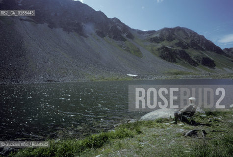 ( SVIZZERA CONFEDERAZIONE ELVETICA  ) CANTONE DI GRIGIONI  FLUELAPASS   © 1995 Graziano Arici/Rosebud2 / GEO PASSO