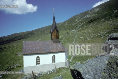 ( SVIZZERA CONFEDERAZIONE ELVETICA  ) CANTONE DI GRIGIONI  FLUELAPASS   © 1995 Graziano Arici/Rosebud2 / GEO PASSO