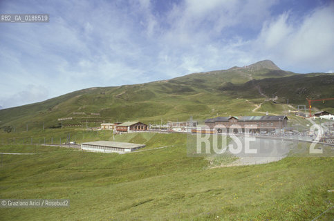 ( SVIZZERA CONFEDERAZIONE ELVETICA  ) CANTONE DI BERNA  FERROVIA DELLO JUNGFRAU   © 1995 Graziano Arici/Rosebud2 / GEO