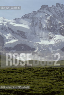 ( SVIZZERA CONFEDERAZIONE ELVETICA  ) CANTONE DI BERNA  ALPEGGI DEL JUNGFRAUJOCH   © 1995 Graziano Arici/Rosebud2 / GEO MONTAGNA