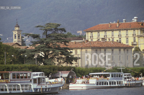 ( SVIZZERA CONFEDERAZIONE ELVETICA  ) CANTONE TICINO  LUGANO  : IL LAGO  © 1995 Graziano Arici/Rosebud2 / GEO