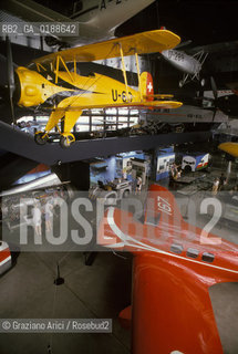 ( SVIZZERA CONFEDERAZIONE ELVETICA  ) CANTONE DI LUCERNA LUCERNA : IL MUSEO SVIZZERO DEI TRASPORTI    © 1995 Graziano Arici/Rosebud2 / GEO AREOPLANO