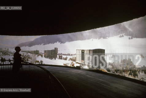 ( SVIZZERA CONFEDERAZIONE ELVETICA  ) CANTONE DI LUCERNA LUCERNA : PANORAMA PITTURA CIRCOLARE    © 1995 Graziano Arici/Rosebud2 / GEO