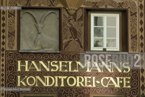 ( SVIZZERA CONFEDERAZIONE ELVETICA  )  CANTONE DEI GRIGIONI SANKT MORITZ : PASTICCERIA  © 1995 Graziano Arici/Rosebud2 / GEO GASTRONOMIA