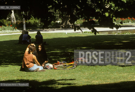 ( SVIZZERA CONFEDERAZIONE ELVETICA  )  CANTONE DI ZURIGO WINTERTHUR : IL PARCO  © 1995 Graziano Arici/Rosebud2 / GEO