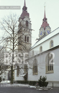 ( SVIZZERA CONFEDERAZIONE ELVETICA  )  CANTONE DI ZURIGO WINTERTHUR : LA STADTKIERCHE  © 1995 Graziano Arici/Rosebud2 / GEO