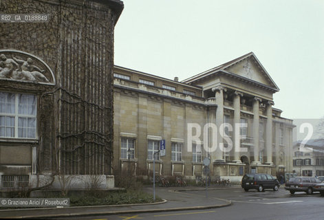 ( SVIZZERA CONFEDERAZIONE ELVETICA  )  CANTONE DI ZURIGO WINTERTHUR : IL KUNSTMUSEUM  © 1995 Graziano Arici/Rosebud2 / GEO MUSEO