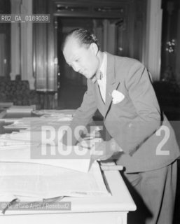 THE PRINCE OF NEPAL , BIRA, IN LAUSANNE ( SWITZERLAND ) - 1949 © ARCHIVIO Graziano Arici/Rosebud2  / NOBILTA / PRINCIPE