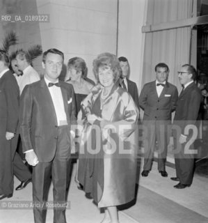 THE JOURNALIST PETER DRAGAZE, TIME-LIFE DIRECTOR IN VENICE LIDO - 1965 © ARCHIVIO Graziano Arici/Rosebud2  / GIORNALISMO / EDITORIA
