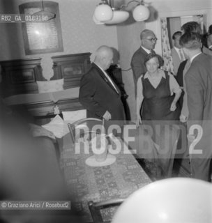 THE RUSSIAN STATESMAN AND PRESIDENT NIKITA SERGEYEVICH KHRUSHCHEV IN THE LAGER OF MAUTHAUSEN    ( AUSTRIA ) - 196?  © ARCHIVIO Graziano Arici/Rosebud2  / POLITICA / KRUSCEV / CHRUSCEV / CAMPO DI CONCENTRAMENTO