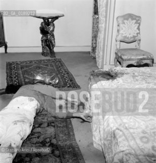 MURDER OF THE COUNT GIORDANO DELLE LANZE IN PALAZZO DARIO - VENICE  © ARCHIVIO Graziano Arici/Rosebud2  / CONTE / NOBILTA / DARIO / ASSASSINIO