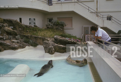 ( FRANCIA  )  PAYS BASQUE BIARRITZ : IL MUSEO DEL MARE  © 1995 Graziano Arici/Rosebud2 / GEO