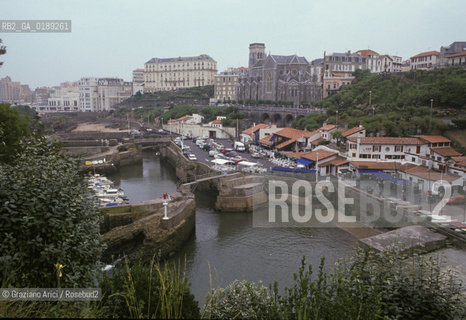 ( FRANCIA  )  PAYS BASQUE BIARRITZ : IL VECCHIO PORTO   © 1999 Graziano Arici/Rosebud2 / GEO