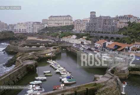 ( FRANCIA  )  PAYS BASQUE BIARRITZ : IL VECCHIO PORTO   © 1999 Graziano Arici/Rosebud2 / GEO