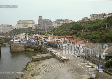 ( FRANCIA  )  PAYS BASQUE BIARRITZ : IL VECCHIO PORTO   © 1999 Graziano Arici/Rosebud2 / GEO