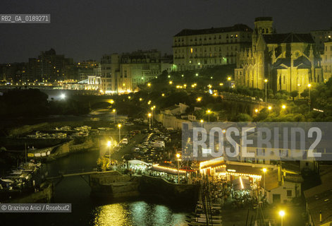 ( FRANCIA  )  PAYS BASQUE BIARRITZ : IL VECCHIO PORTO   © 1999 Graziano Arici/Rosebud2 / GEO