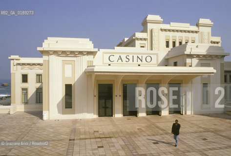 ( FRANCIA  )  PAYS BASQUE BIARRITZ : IL CASINO   © 1999 Graziano Arici/Rosebud2 / GEO ARCHTETTURA MODERNA