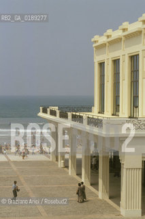 ( FRANCIA  )  PAYS BASQUE BIARRITZ : IL CASINO   © 1999 Graziano Arici/Rosebud2 / GEO ARCHTETTURA MODERNA