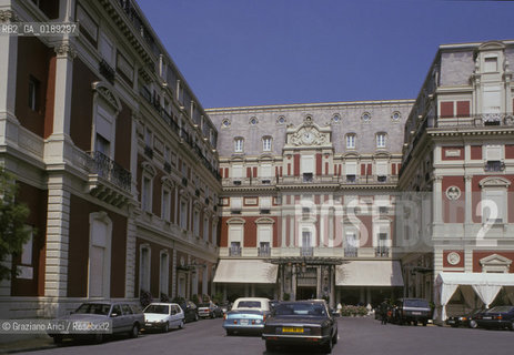 ( FRANCIA  )  PAYS BASQUE BIARRITZ : HOTEL DU PALAIS    © 1999 Graziano Arici/Rosebud2 / GEO