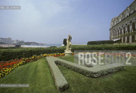 ( FRANCIA  )  PAYS BASQUE BIARRITZ : HOTEL DU PALAIS    © 1999 Graziano Arici/Rosebud2 / GEO NAPOLEONE EUGENIA