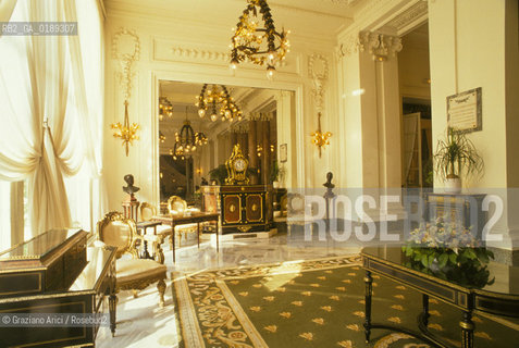 ( FRANCIA  )  PAYS BASQUE BIARRITZ : HOTEL DU PALAIS    © 1999 Graziano Arici/Rosebud2 / GEO HALL