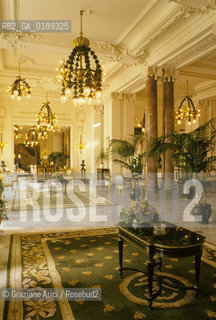 ( FRANCIA  )  PAYS BASQUE BIARRITZ : HOTEL DU PALAIS    © 1999 Graziano Arici/Rosebud2 / GEO HALL