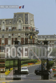 ( FRANCIA  )  PAYS BASQUE BIARRITZ : HOTEL DU PALAIS    © 1999 Graziano Arici/Rosebud2 / GEO