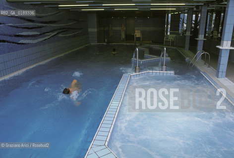 ( FRANCIA  )  PAYS BASQUE BIARRITZ : ISTITUTO DI TALASSOTERAPIA  LOUISON BOBET     © 1999 Graziano Arici/Rosebud2 / GEO TERME ACQUA