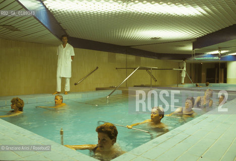 ( FRANCIA  )  PAYS BASQUE BIARRITZ : ISTITUTO DI TALASSOTERAPIA  LOUISON BOBET     © 1999 Graziano Arici/Rosebud2 / GEO TERME ACQUA