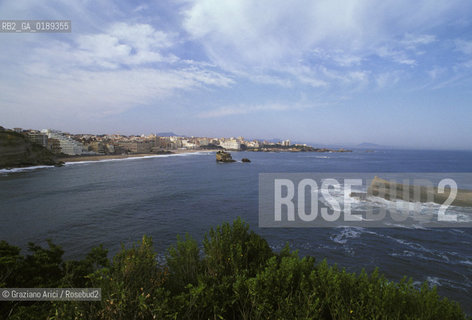 ( FRANCIA  )  PAYS BASQUE BIARRITZ : PANORAMA    © 1999 Graziano Arici/Rosebud2 / GEO