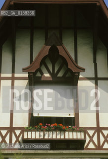 ( FRANCIA  )  PAYS BASQUE BIARRITZ : LOU BASCOU LA VILLA DI EDOARDO VII DINGHILTERRA   © 1999 Graziano Arici/Rosebud2 / GEO FINESTRA