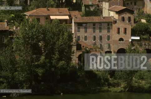 ( FRANCIA  )  MIDI-PYRENEES ALBI : PANORAMA E IL FIUME TARN  © 1999 Graziano Arici/Rosebud2 / GEO