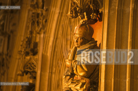 ( FRANCIA  )  MIDI-PYRENEES ALBI : LA CATTEDRALE STE-CECILE - IL CORO  © 1999 Graziano Arici/Rosebud2 / GEO
