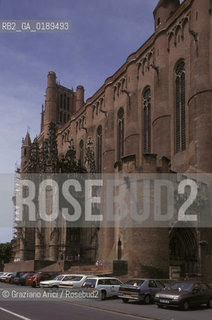 ( FRANCIA  )  MIDI-PYRENEES ALBI : LA CATTEDRALE STE-CECILE   © 1999 Graziano Arici/Rosebud2 / GEO