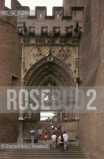 ( FRANCIA  )  MIDI-PYRENEES ALBI : LA CATTEDRALE STE-CECILE   © 1999 Graziano Arici/Rosebud2 / GEO