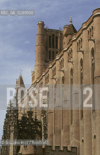 ( FRANCIA  )  MIDI-PYRENEES ALBI : LA CATTEDRALE STE-CECILE  © 1999 Graziano Arici/Rosebud2 / GEO
