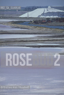 ( FRANCIA  )  LANGUEDOC-ROUSSILLON AIGUES-MORTES : LE SALINE DU MIDI  © 1999 Graziano Arici/Rosebud2 / GEO