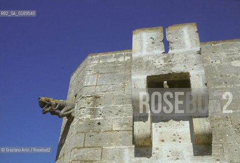 ( FRANCIA  )  LANGUEDOC-ROUSSILLON AIGUES-MORTES : LE MURA DELLA CITTA   © 1999 Graziano Arici/Rosebud2 / GEO