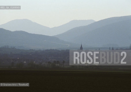 ( FRANCIA  )  ALSAZIA SELESTAT : PANORAMA  © 1999 Graziano Arici/Rosebud2 / GEO